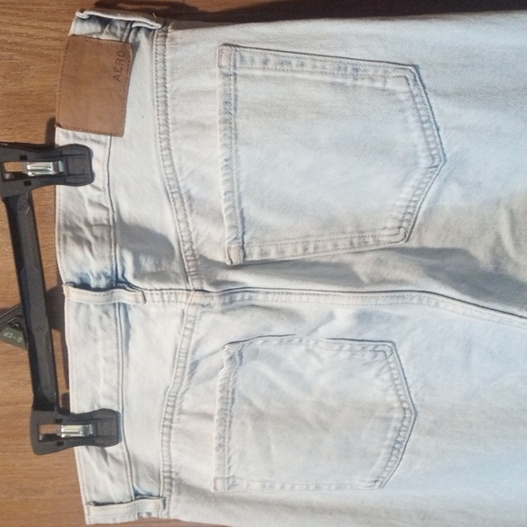 Aeropostale Light Wash Destroyed/Distressed 90s Baggy Jeans 14R - Picture 15 of 17